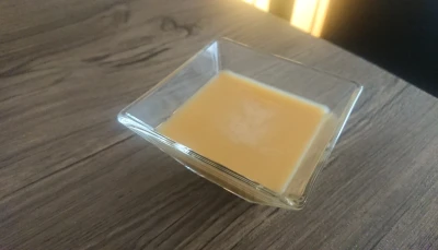 Crème anglaise à la noisette