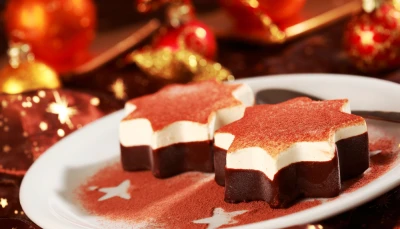 Crème au chocolat étoile