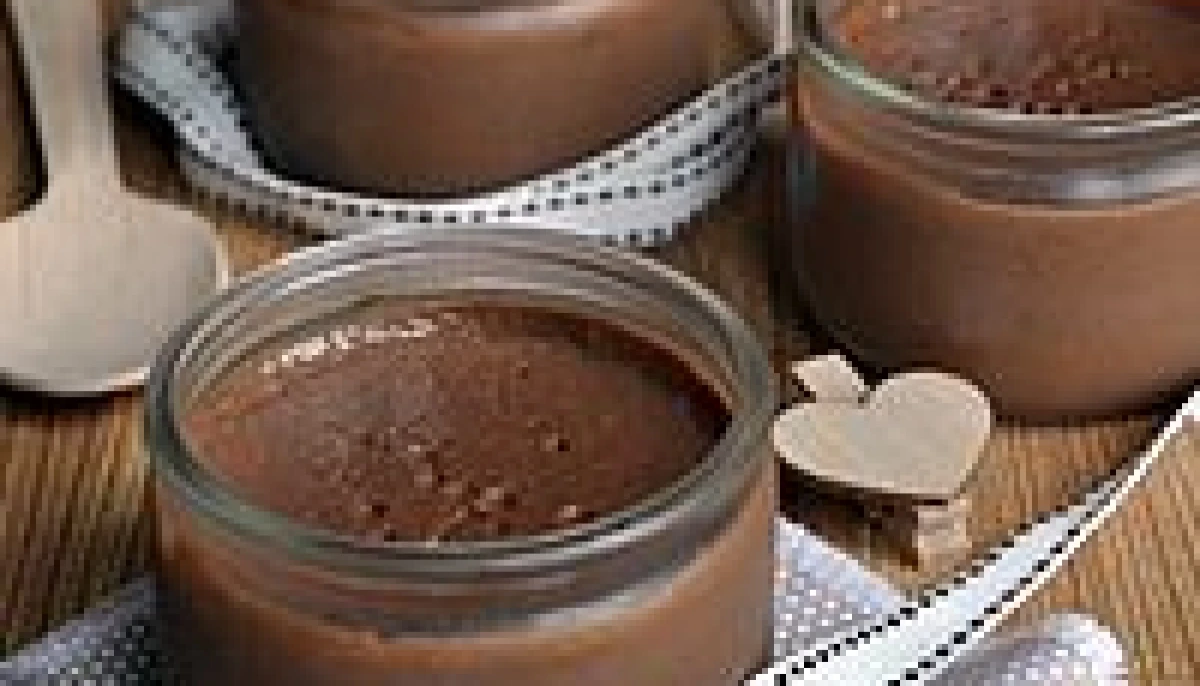 Crème aux oeufs au chocolat noir