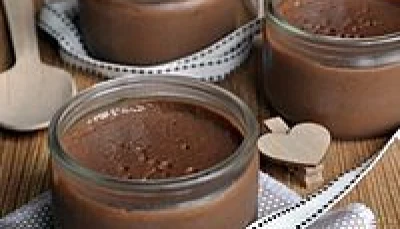 Crème aux oeufs au chocolat noir