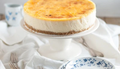 Crème brûlée façon cheesecake