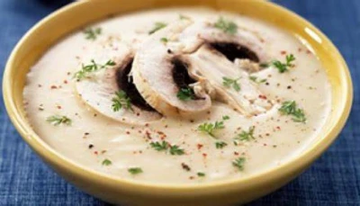 Crème de champignons