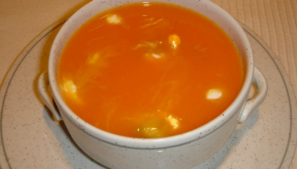 Crème de potiron aux moules pour soirées d'hiver