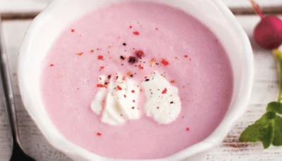 Crème de radis au mascarpone