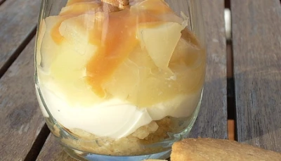 Crème glacé à la poire