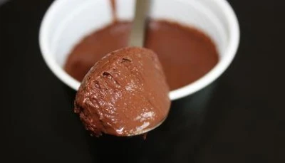 Crème moelleuse au chocolat et au café