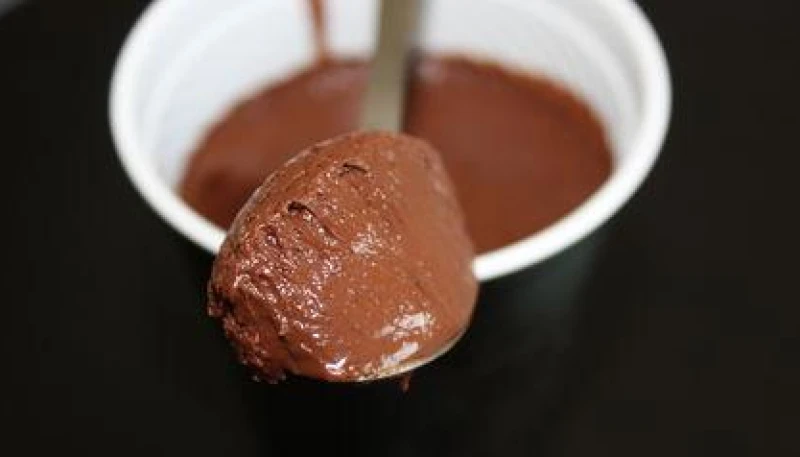 Crème moelleuse au chocolat et au café