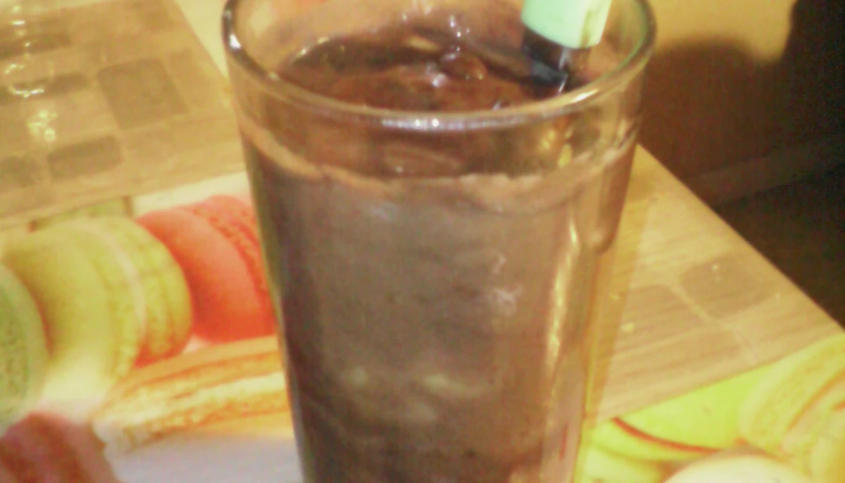 Crème Nesquick et morceau de banane