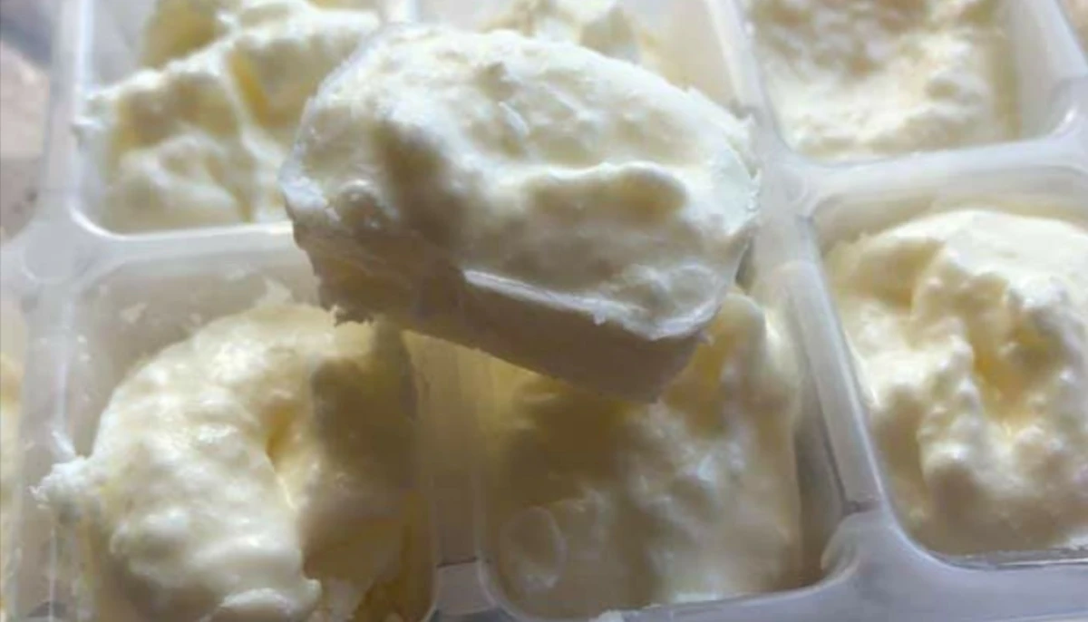 Crémeux glacés à la noix de coco