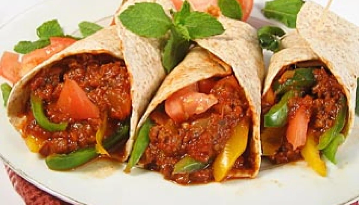 Crêpe farcies à la mexicaine