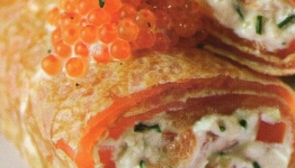 Crêpes au saumon
