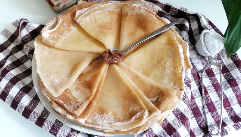 Crêpes légères au yaourt