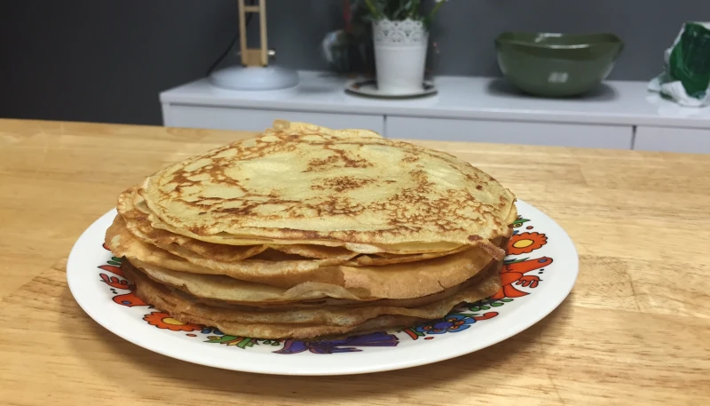 Crêpes sans gluten sans lactose