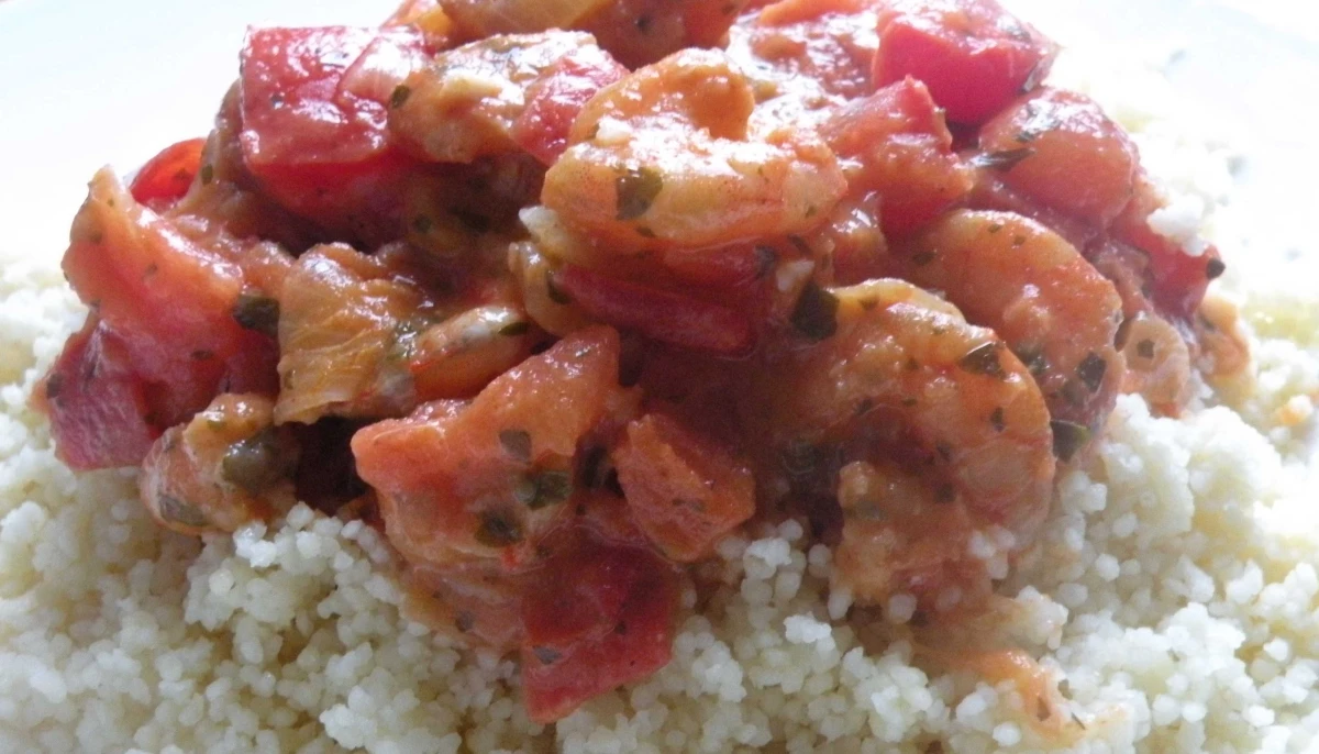 Crevettes Saganaki