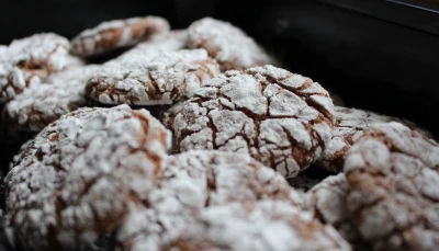 Crinkles au chocolat