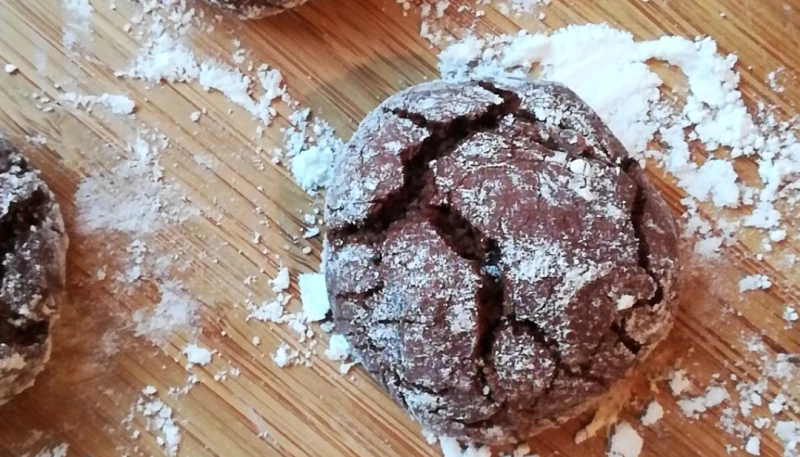 Crinkles au chocolat