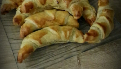 Croissant nutella banane