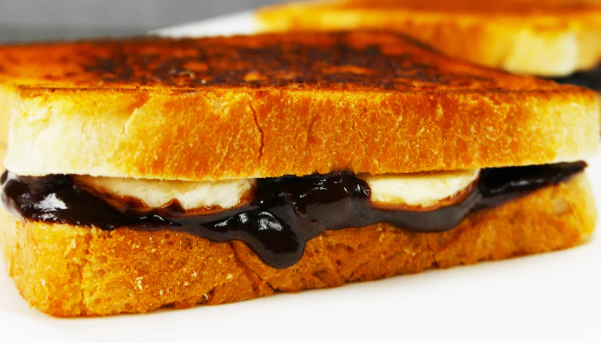 Croque chocolat-banane