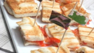 Croque fraicheur à la poêle