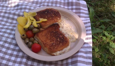 Croque-monsieur du pêcheur