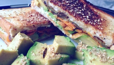 Croque monsieur Végétarien