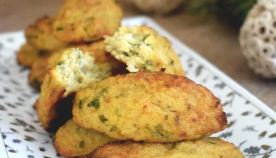 Croquettes de chou-fleur au four