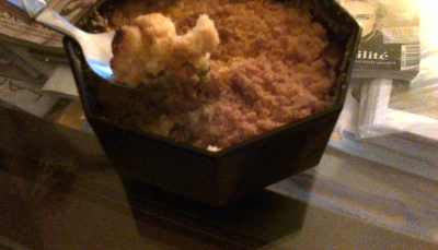Crumble au kiwi