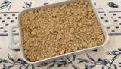 crumble de poireaux à l'italienne