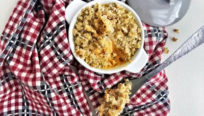 Crumble de potiron Healthy