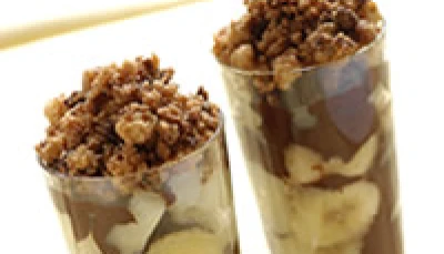 Crumble en verrine