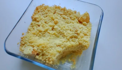 Crumble pomme amande