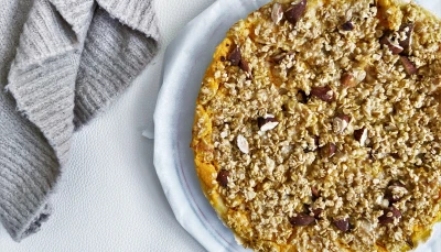 Crumble Pumpkin Pie