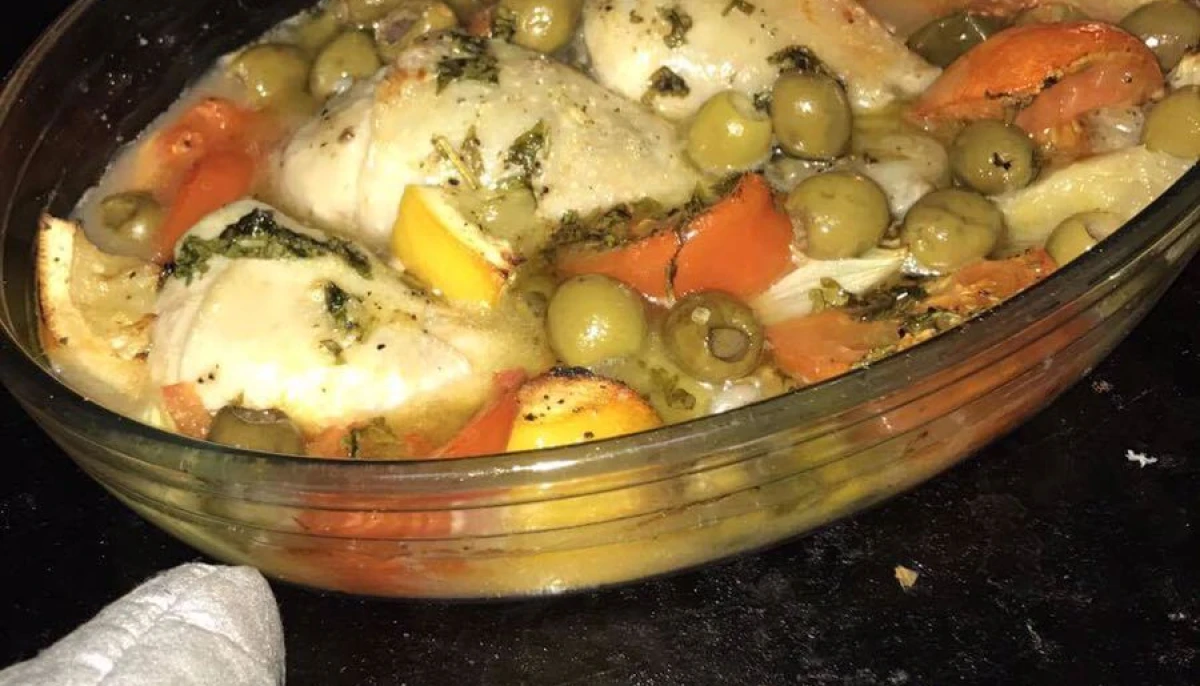 Cuisse de poulet au four