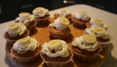 Cup cakes à la banane
