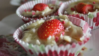 Cupcakes "Alban le chocolat blanc"