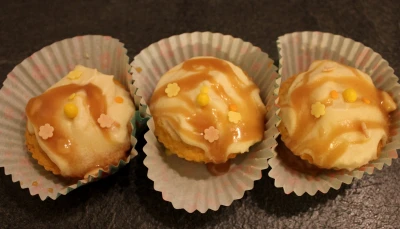 Cupcakes "Anaëlle au caramel"