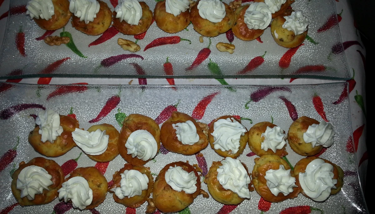 Cupcakes roquefort et noix