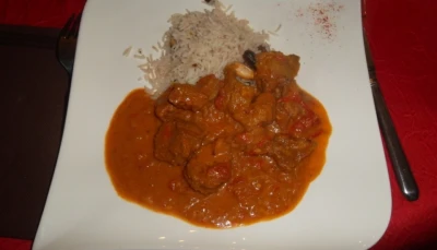 Curry d'agneau à l'indienne