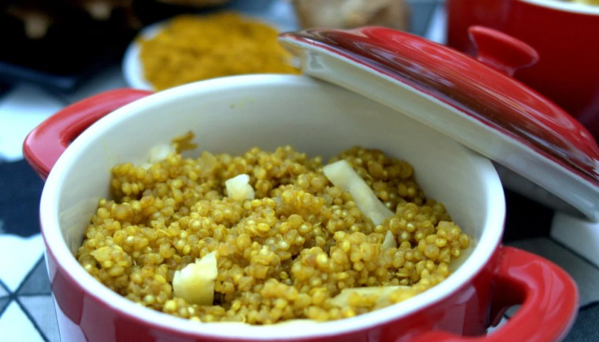 Curry de quinoa à l'ananas