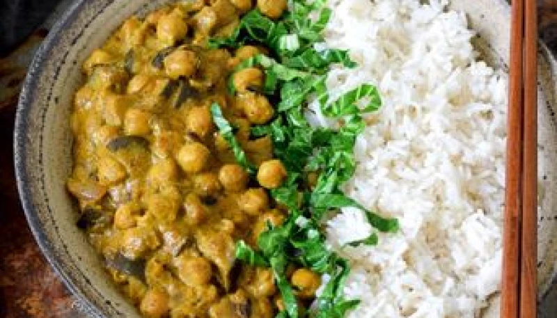 Curry revisité aux pois chiches