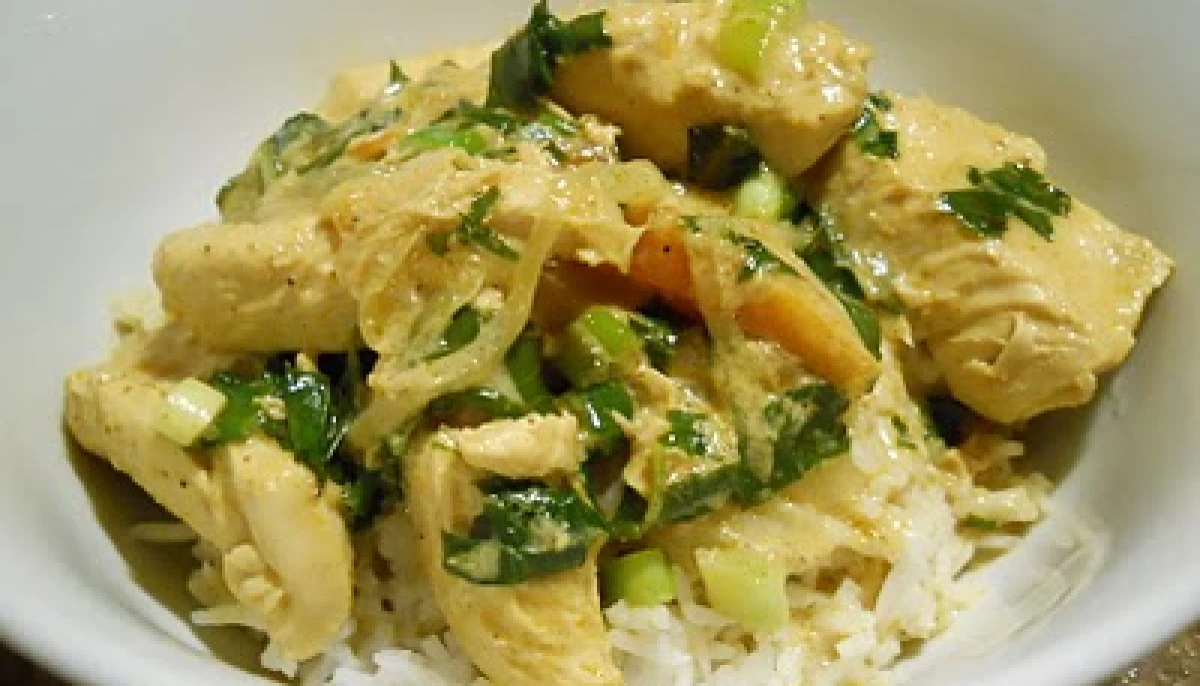 Curry thaï au poulet