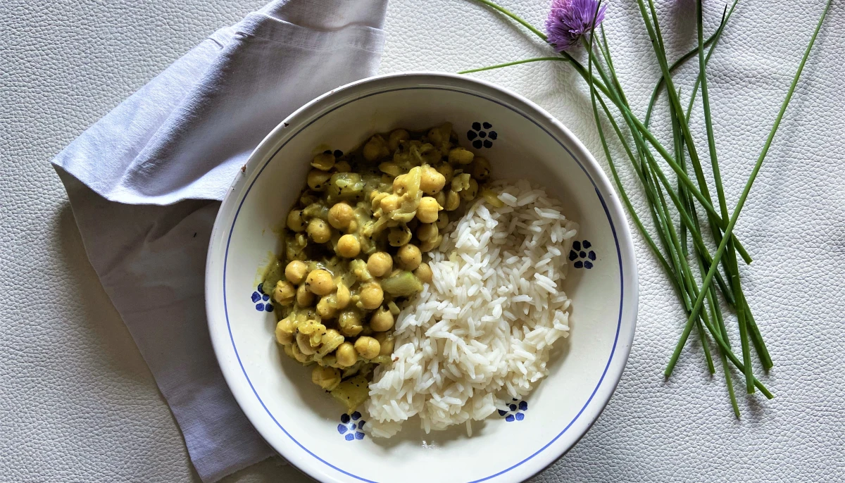 Curry Vegan aux pois chiches