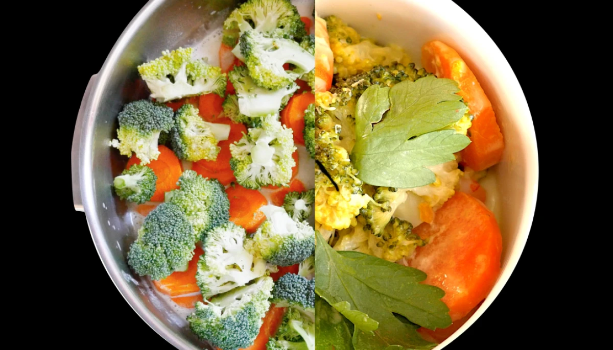 Curry vert de crevettes