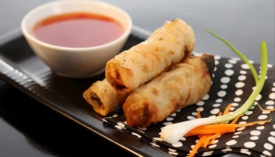 délicieux nems au poulet