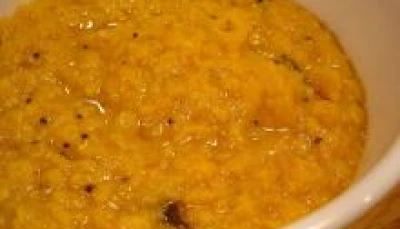 Dhal de lentilles corail (curry indien)