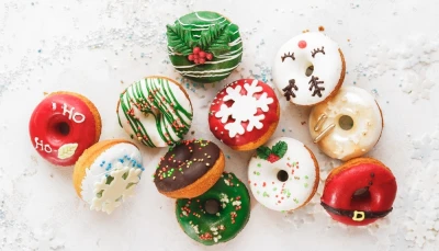 Donuts de Noël