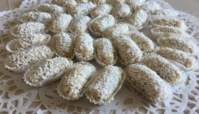 Douceurs sans cuisson coco/amandes