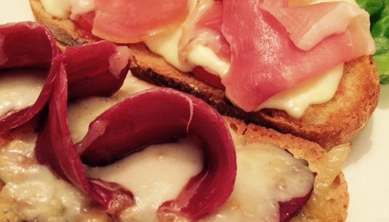 Duo de tartines du Sud Ouest