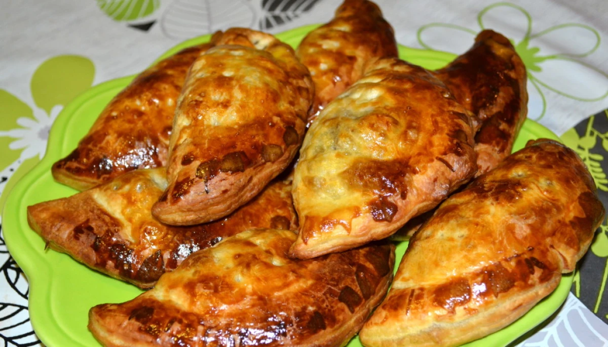 Empanadas au boeuf et au bleu