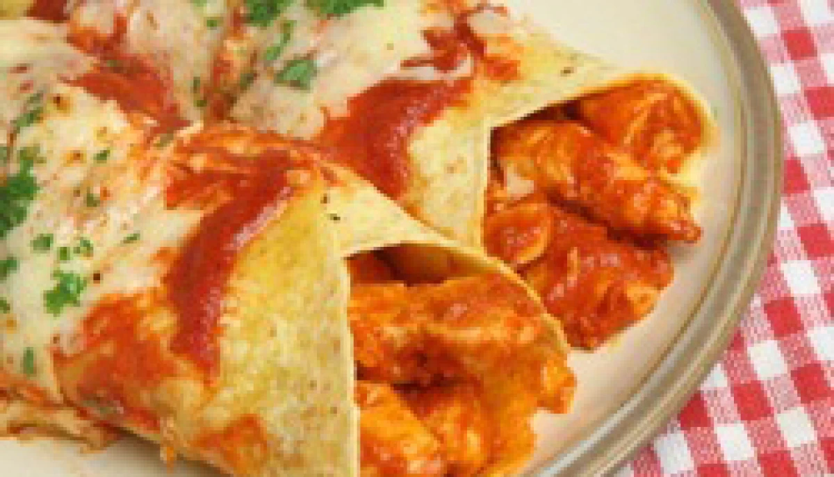 Enchiladas à la dinde et sauce piment